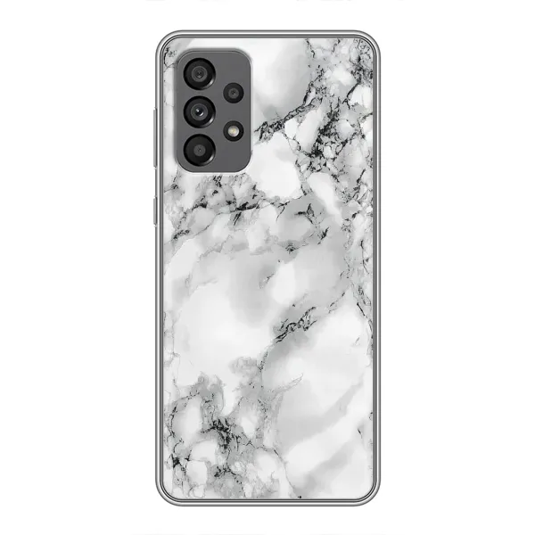 Чехол с рисунком «Белый мрамор» для Samsung Galaxy A73 (5G) Чехол с рисунком «Белый мрамор» для Samsung Galaxy A73 (5G)