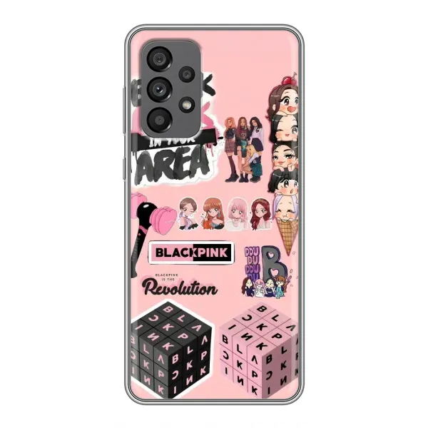 Чехол с рисунком «BLACK PINK коллаж» для Samsung Galaxy A73 (5G) Чехол с рисунком «BLACK PINK коллаж» для Samsung Galaxy A73 (5G)