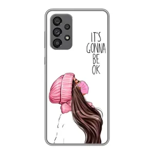 Чохол Стильні дівчата на Samsung Galaxy A73 (5G) (Дівчина в масці)