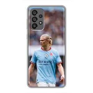 Чехлы с принтом для Samsung Galaxy A73 (5G) Футболист (Эрлинг Холанд)