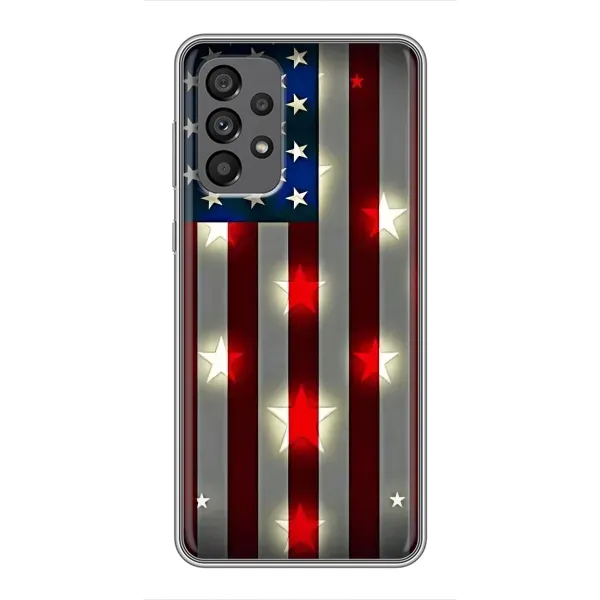 Чехол с рисунком «Флаг США 2» для Samsung Galaxy A73 (5G) Чехол с рисунком «Флаг США 2» для Samsung Galaxy A73 (5G)