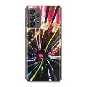 Чохли з прінтом Спортивна тематика для Samsung Galaxy A73 (5G) (Флорбол)