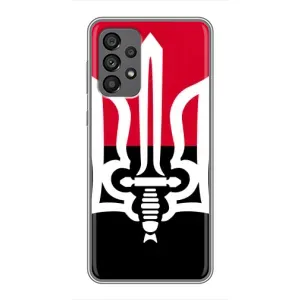 Чохли УПА (Червоно-Чорний) на Samsung Galaxy A73 (5G) (Герб України)