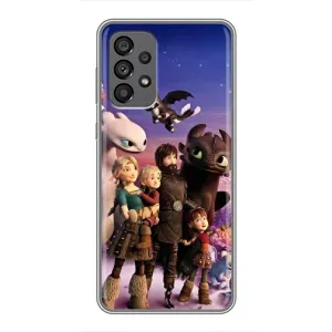 Чохол дракон Беззубик для Samsung Galaxy A73 (5G) (Герої дракона)