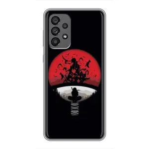 Чохли з принтом Ітачі Учіха на Samsung Galaxy A73 (5G) (Ітачі на чорному)