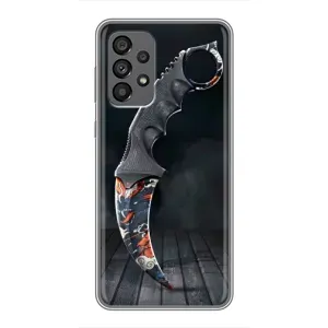 Чехол КИБЕРСПОРТ для Samsung Galaxy A73 (5G) (Кинжал КС ГО)