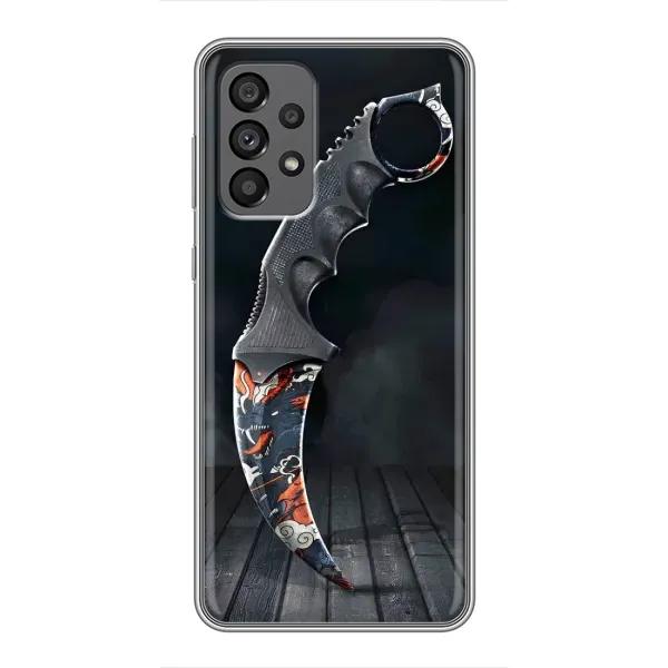 Чехол с рисунком «Кинжал КС ГО» для Samsung Galaxy A73 (5G) Чехол с рисунком «Кинжал КС ГО» для Samsung Galaxy A73 (5G)