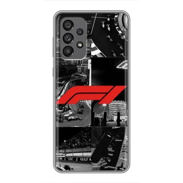Чехол с рисунком «Коллаж Формула 1» для Samsung Galaxy A73 (5G)
