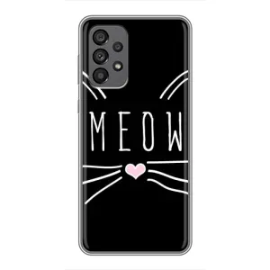 Бампер с изображением Котиков для Самсунг Галакси 73 (5G) (КОТИК MEOW)