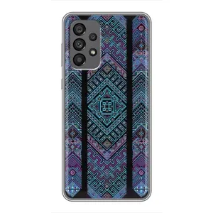 Силиконовый Чехол на Samsung Galaxy A73 (5G) (Крутой орнамент)
