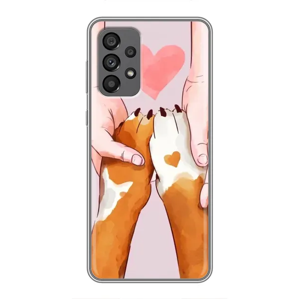 Чехол с рисунком «Любовь к собакам» для Samsung Galaxy A73 (5G) Чехол с рисунком «Любовь к собакам» для Samsung Galaxy A73 (5G)