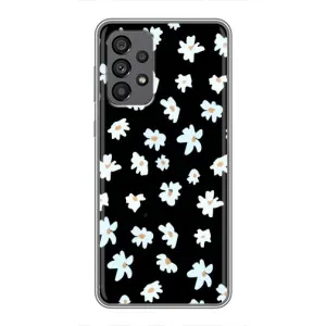 Чехол с ромашками на Samsung Galaxy A73 (5G) (Маленькие ромашки)