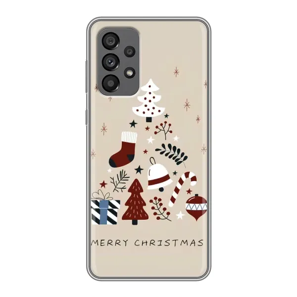 Чехол с рисунком «Merry Christmas» для Samsung Galaxy A73 (5G) Чехол с рисунком «Merry Christmas» для Samsung Galaxy A73 (5G)