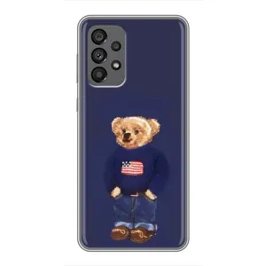 Чехлы Мишка Тедди для Самсунг Галакси 73 (5G) (Мишка USA)