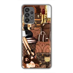 Чехол с рисунком «Мода Луи Виттон» для Samsung Galaxy A73 (5G)