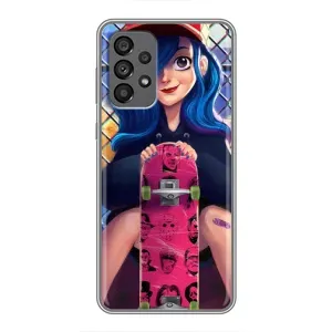 Чохол з картинкою Модні Дівчата Samsung Galaxy A73 (5G) (Модна Дівчинка)