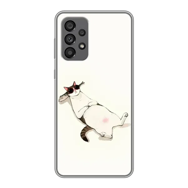 Чехол с рисунком «Отдых» для Samsung Galaxy A73 (5G) Чехол с рисунком «Отдых» для Samsung Galaxy A73 (5G)