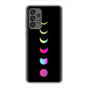 Чехол (ТПУ) с планетами на Samsung Galaxy A73 (5G) (Полнолуние)