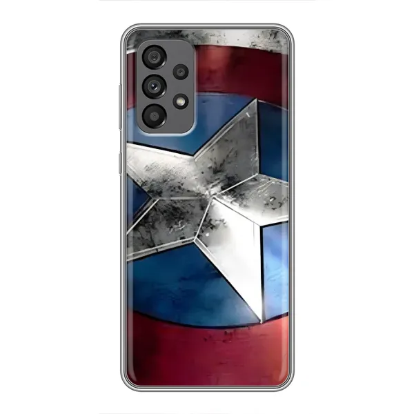 Чехол с рисунком «Щит Капитана Америки» для Samsung Galaxy A73 (5G) Чехол с рисунком «Щит Капитана Америки» для Samsung Galaxy A73 (5G)