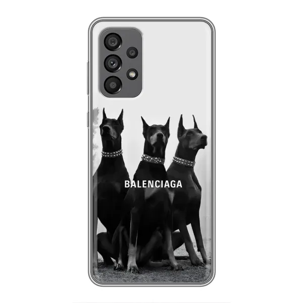 Чехол с рисунком «Три добермана» для Samsung Galaxy A73 (5G) Чехол с рисунком «Три добермана» для Samsung Galaxy A73 (5G)