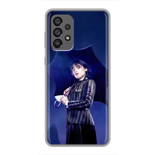 Чехол с рисунком «Уэнсдей с зонтом» для Samsung Galaxy A73 (5G) Чехол с рисунком «Уэнсдей с зонтом» для Samsung Galaxy A73 (5G)