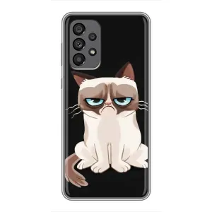 Чехол на тематику: Коты для Samsung Galaxy A73 (5G) (Взгляд кота)