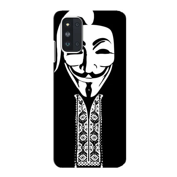 Чехол с рисунком «Анонимус» для Samsung Galaxy F52 5G (E526) Чехол с рисунком «Анонимус» для Samsung Galaxy F52 5G (E526)