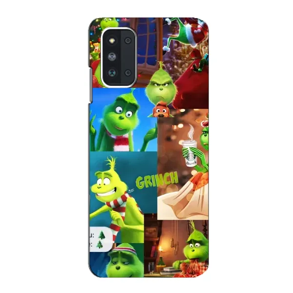 Чехол с рисунком «Арт Гринч» для Samsung Galaxy F52 5G (E526) Чехол с рисунком «Арт Гринч» для Samsung Galaxy F52 5G (E526)