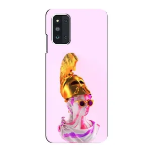 Чехол с Прикольным принтом на Samsung Galaxy F52 5G (E526) (АРТ Статуя)