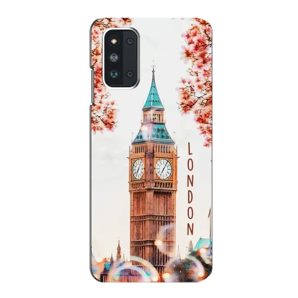 Чохол з малюнком «Годинник Лондон» для Samsung Galaxy F52 5G (E526) Чохол з малюнком «Годинник Лондон» для Samsung Galaxy F52 5G (E526)
