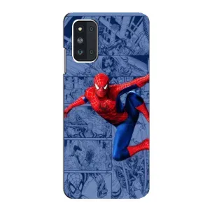 Силиконовый Чехол для Samsung Galaxy F52 5G (E526) (Человек Паук)