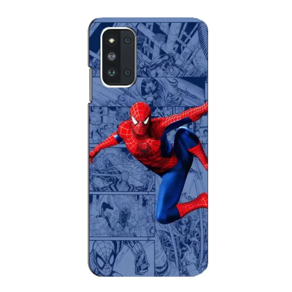 Чехол с рисунком «Человек Паук» для Samsung Galaxy F52 5G (E526)