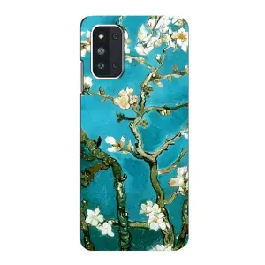 Чехол с принтом САКУРЫ на Samsung Galaxy F52 5G (E526) (Цветение Сакуры)