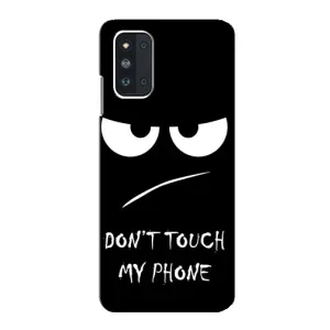 Чехол с прикольным текстом на Samsung Galaxy F52 5G (E526) (Dont)