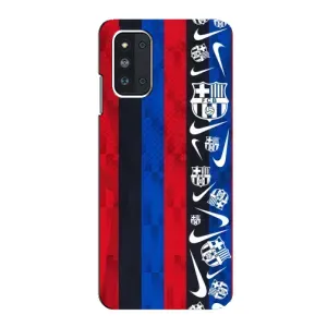Чехол для Samsung Galaxy F52 5G (E526) (Барселона) (Фанат Барсы)