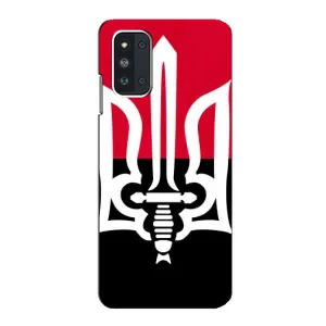 Чехлы УПА (Красно-Чёрный) на Samsung Galaxy F52 5G (E526) (Герб Украины)