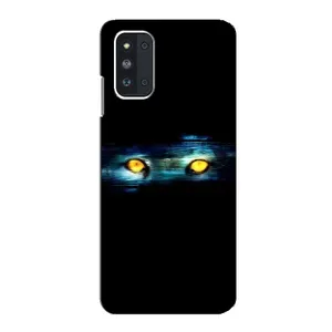 Чехлы с изображением разных животных для Samsung Galaxy F52 5G (E526) (Глаза)