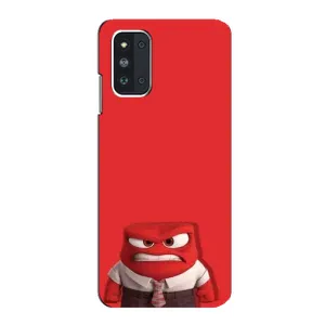 Чехол Головоломка для Samsung Galaxy F52 5G (E526) - (AlphaPrint) (Гнев)