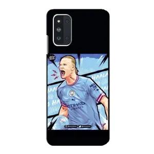 Чохли з принтом на Samsung Galaxy F52 5G (E526) Футболіст (гол Ерлінг Холанд)