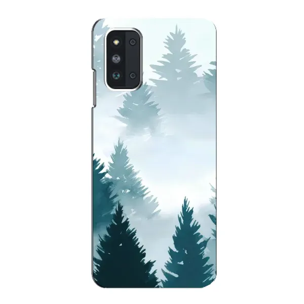 Чехол с рисунком «Горный лес» для Samsung Galaxy F52 5G (E526) Чехол с рисунком «Горный лес» для Samsung Galaxy F52 5G (E526)
