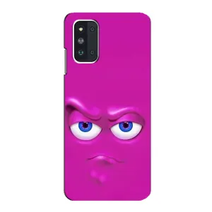 Силиконовые Чехлы (смешные стикеры) для Samsung Galaxy F52 5G (E526) (Хитрая мордочка)