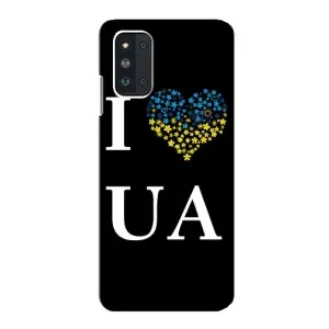 Силиконовый Чехол на Samsung Galaxy F52 5G (E526) (Я-Украина) (I Love UA)