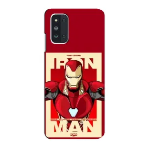 Чехол Супергерой Железный человек на Samsung Galaxy F52 5G (E526) (Iron man)