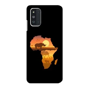 Летний Чехол на Samsung Galaxy F52 5G (E526) (Карта)
