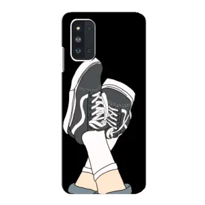 Чехол с Прикольным принтом на Samsung Galaxy F52 5G (E526) (Кеды)
