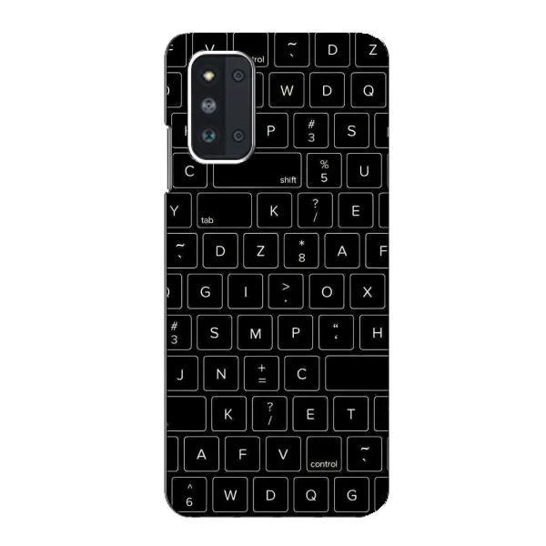Чехол с рисунком «Клавиатура» для Samsung Galaxy F52 5G (E526) Чехол с рисунком «Клавиатура» для Samsung Galaxy F52 5G (E526)