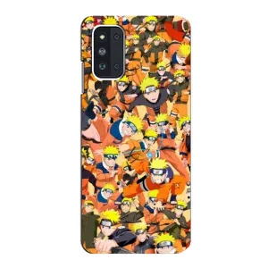 Чехлы с принтом Наруто на Samsung Galaxy F52 5G (E526) (Коллаж Наруто)