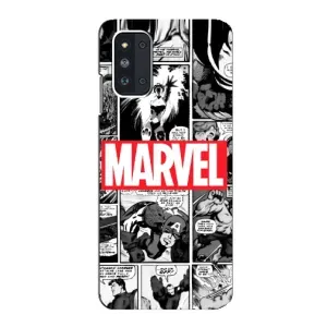 Силиконовый Чехол для Samsung Galaxy F52 5G (E526) (Комикс Марвел)