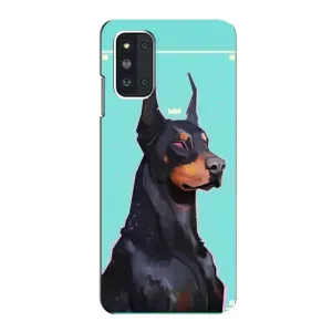 Чехол ДОБЕРМАН для Samsung Galaxy F52 5G (E526) (Король доберман)
