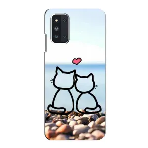 Силиконовые Чехлы Любимому человеку для Samsung Galaxy F52 5G (E526) (Котейки)